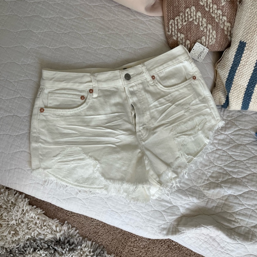 Free people jean shorts 27